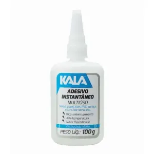 Adesivo Instantaneo 100g Bico Antientup 563820 Kala