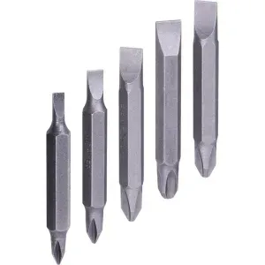 Jogo de Bits Para Parafusadeira 05 Pçs Fenda/Phillips Worker