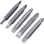 Jogo-de-Bits-Para-Parafusadeira-05-Pcs-Fenda-Phillips-Worker