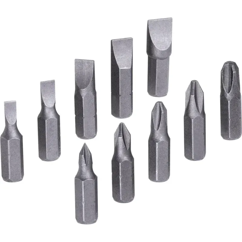Jogo-de-Bits-Para-Parafusadeira-10-Pcs-Fenda-Phillips-Worker