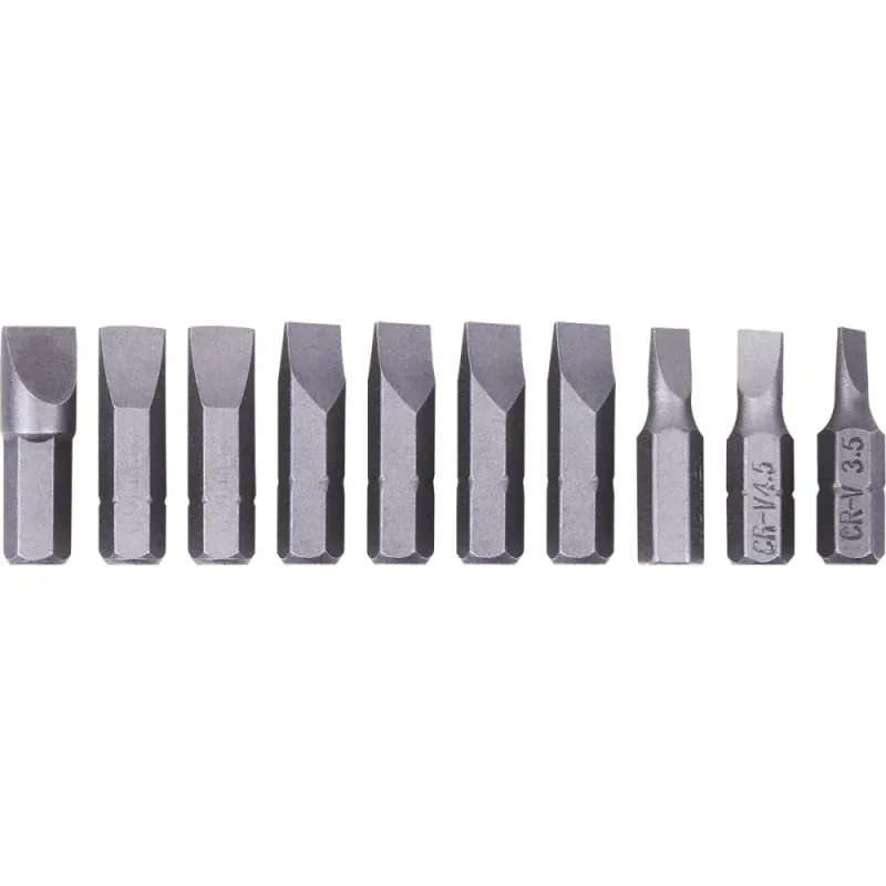 Jogo-de-Bits-Para-Parafusadeira-Fenda-10-Pcs-Worker