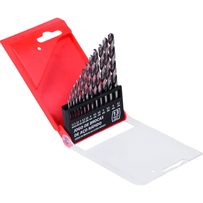 Jogo-de-Broca-em-Aco-Rapido-15-65MM-13-Pcs-Worker