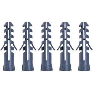 Bucha de Plástico 10 Para Parede Maciça 421294 Worker – 5Pçs