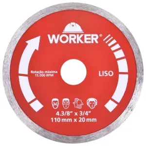 DISCO DIAMANTADO LISO WORKER