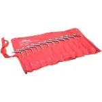 Jogo de Chaves Biela Sextavado em Aço 8-19mm 12 Peças Worker