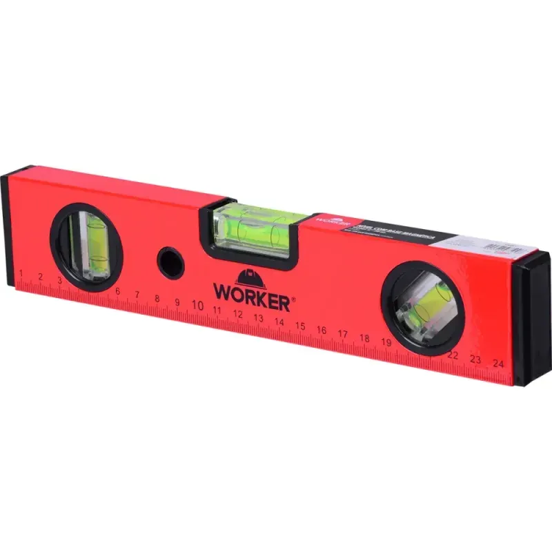 Nivel-de-Aluminio-Base-Magnetica-10--Tipo-Box-250mm-Worker
