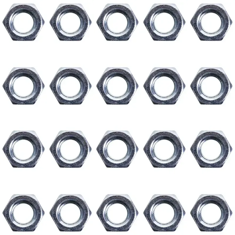 Porca-Sextavada-Zincada-3-16”-x-5-16”-421987-Worker-–-20-Pcs