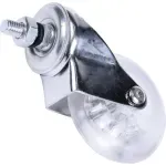 Rodizio-de-Gel-75mm-Espiga-Cristal-Worker