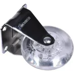 Rodizio-de-Gel-75mm-Fixo-Cristal-Worker