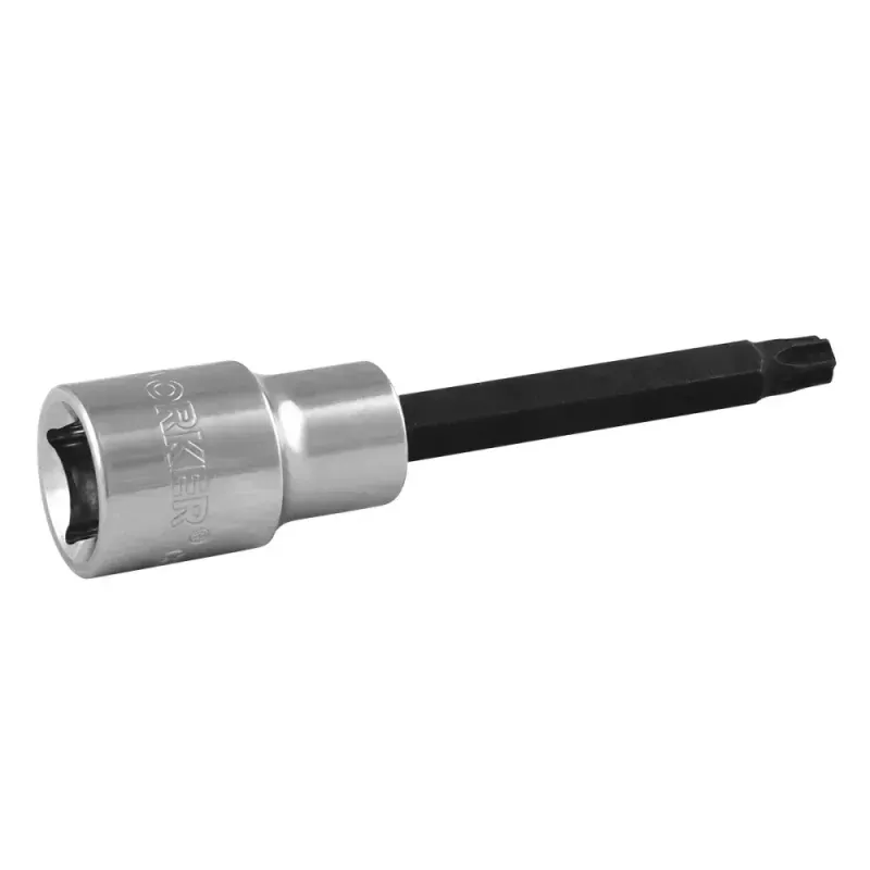 Chave Soquete Torx Longa Aço Cromo T-40 1/2" Worker