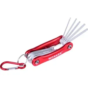 Jogo Chave Torx Tipo Canivete 8 Peças Worker