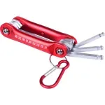 Jogo Chave Torx Tipo Canivete 8 Peças Worker