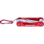 Jogo Chave Torx Tipo Canivete 8 Peças Worker