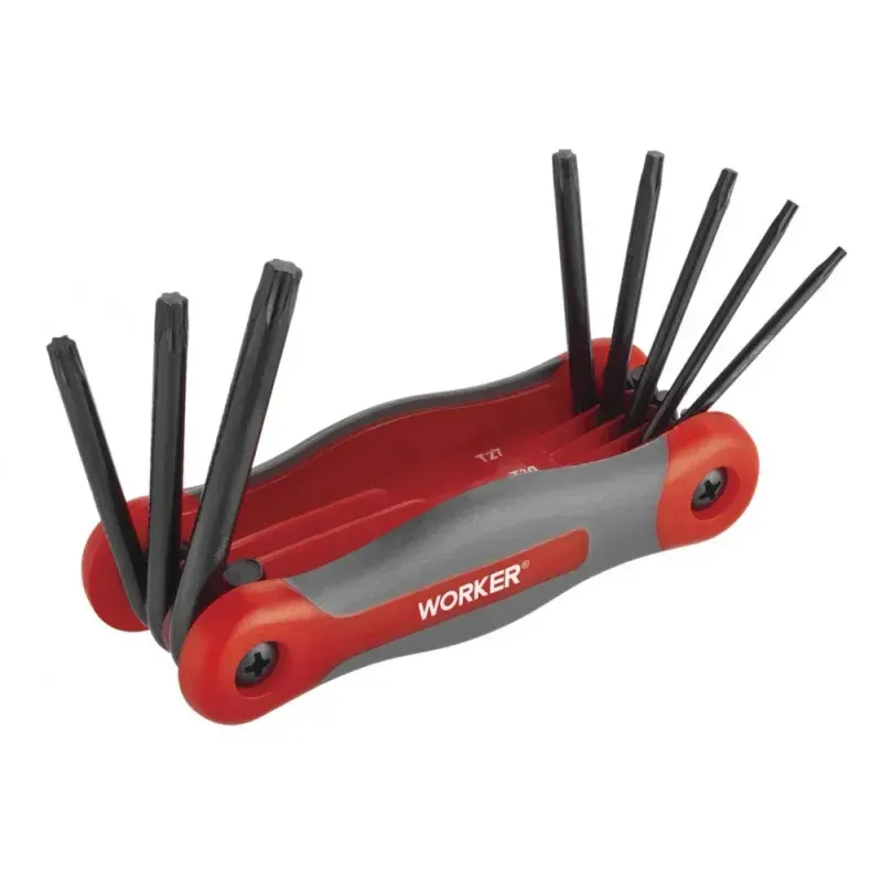 Jogo-Chave-Torx-8-Pecas-Tipo-Canivete-Worker