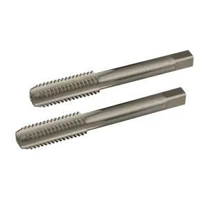 Macho Manual Rosca Whitworth Grossa 3/16" 2 Peças Worker