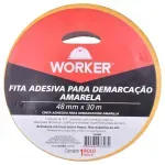 Fita-Adesiva-Para-Demarcacao-Amarela-48mm-x-30m-Worker