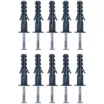 Parafuso-Cabeca-Chata-Zincado-com-Bucha-35x30mm-10-Pecas-Worker