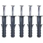 Parafuso-Cabeca-Chata-Zincado-com-Bucha-42x40mm-5-Pecas-Worker