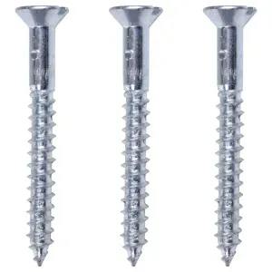 Parafuso Cabeça Chata Zincado 6,1x65mm 3 Peças Worker