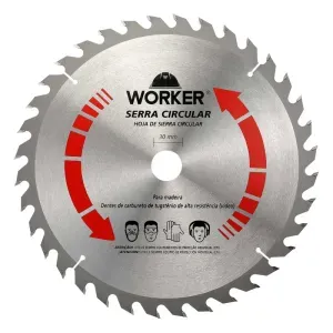 Disco de Serra Widea 350x36 Dentes 30mm Worker