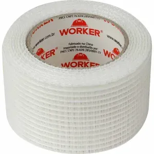 Tela Adesiva para Drywall Trançada 48mmx20m Worker