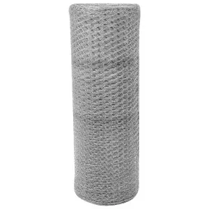 Tela Viveiro Galvanizada Hexagonal 50m x 0,60m Acerosid