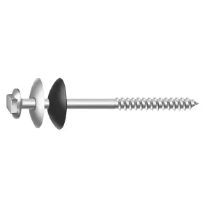 Parafuso Telheiro Completo 5/16" x 110mm 100 Peças Worker