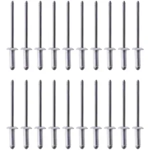 Rebite de Alumínio 4mm x 10mm 422100 Worker 20 Peças