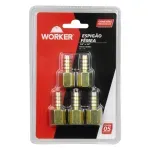 Espigao-Femea-1-4--x-1-4---para-Mangueira-5-Pecas--Worker