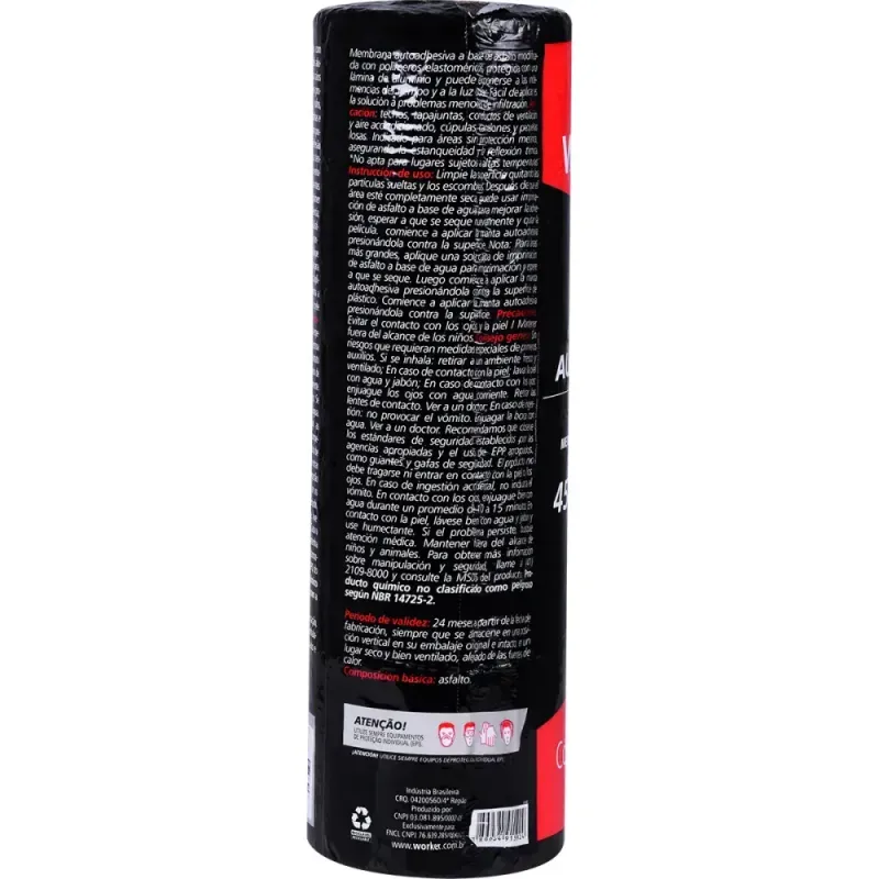 Fita-Manta-Asfaltica-Autoadesiva-Aluminio-45cm-x-10m-Worker