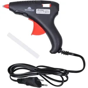Pistola de Cola Quente 15w Bivolt Worker