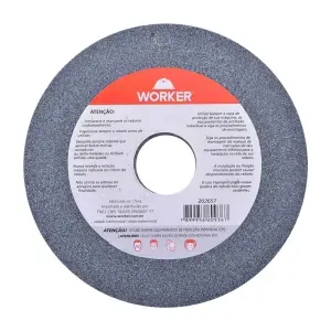 Rebolo Reto Uso Geral 6" x 3/4" Worker
