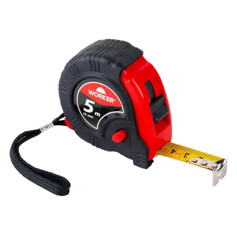 Trena-de-ABS-Emborrachada-5m-19mm-12-Pecas-Worker