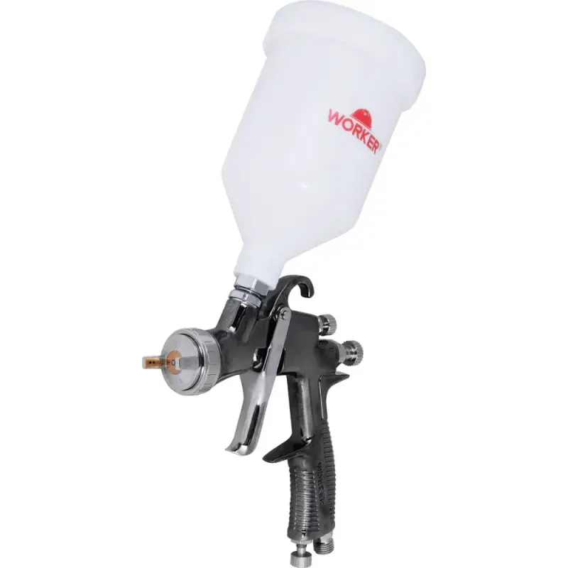 Pistola-de-Pintura-Profissional-Gravidade-LVLP-600ml-Worker