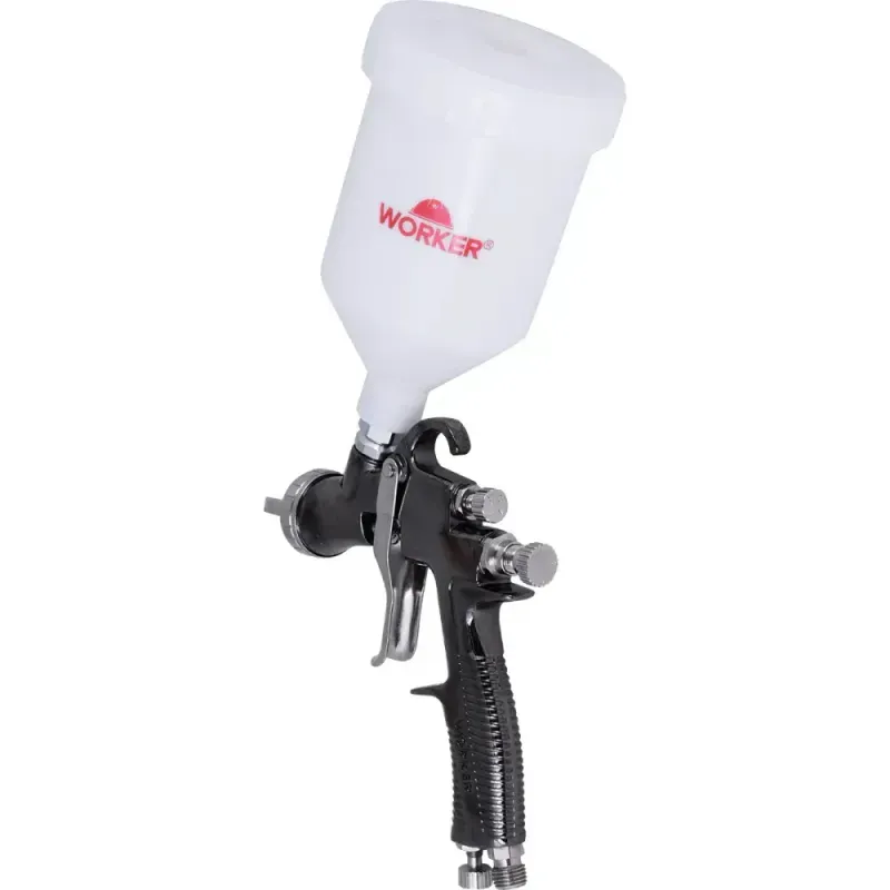 Pistola-de-Pintura-Profissional-Gravidade-LVLP-600ml-Worker