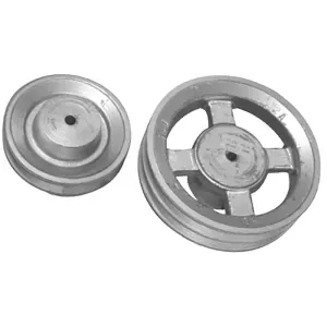 Polia de Alumínio B2 110mm 2 Canais Worker