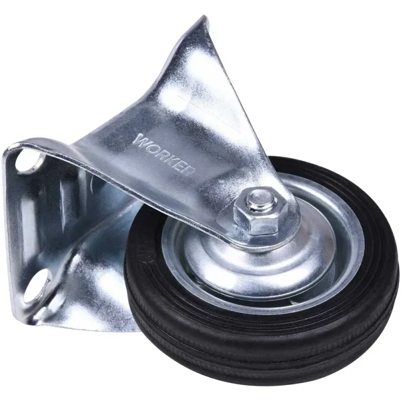 Rodizio-de-Borracha-5--125mm-Fixo-Preto-Worker