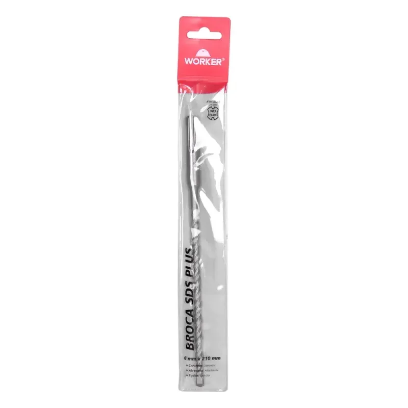 Broca-Encaixe-Tipo-SDS-Plus-6mm-x-210mm-Worker