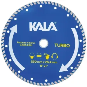 Disco Diamantado 230x25,4mm Turbo 871834 Kala