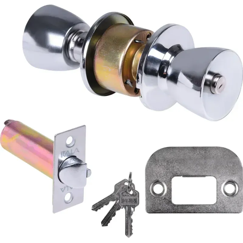 Fechadura-Cilindrica-em-Aco-Inox 90mm-Kala