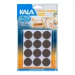 FELTRO-ADESIVO-MARROM-RED-25MM-12-PCS-KALA