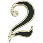 Numero-Residencial-N°2-Zamac-Oxidado-13Cm-Kala