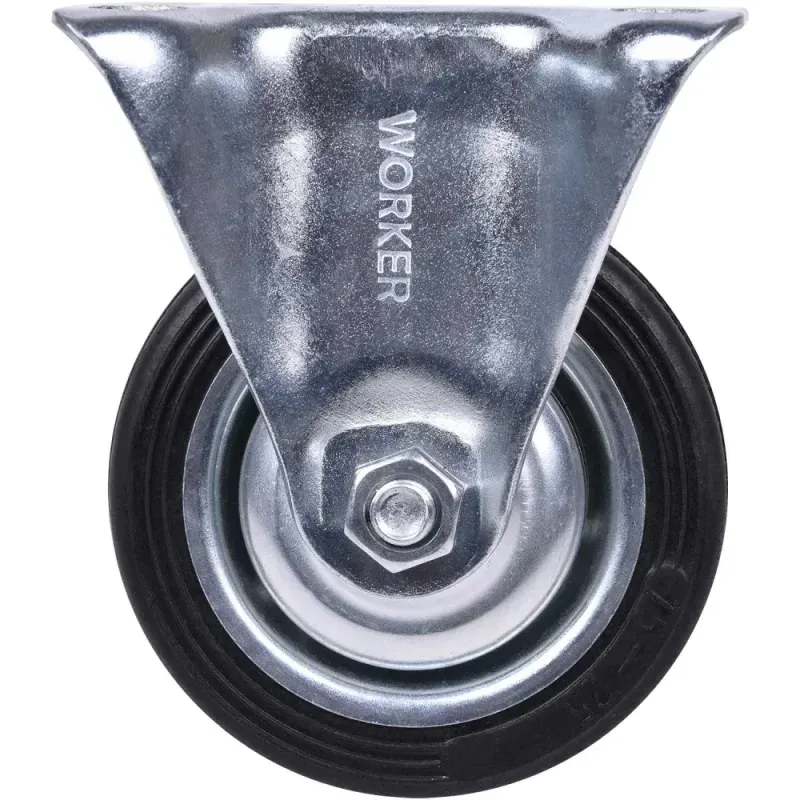 Rodizio-de-Borracha-8--200mm-Fixo-Preto-Worker