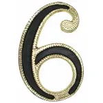 Numero-Residencial-N°6-Zamac-Oxidado-13Cm-Kala