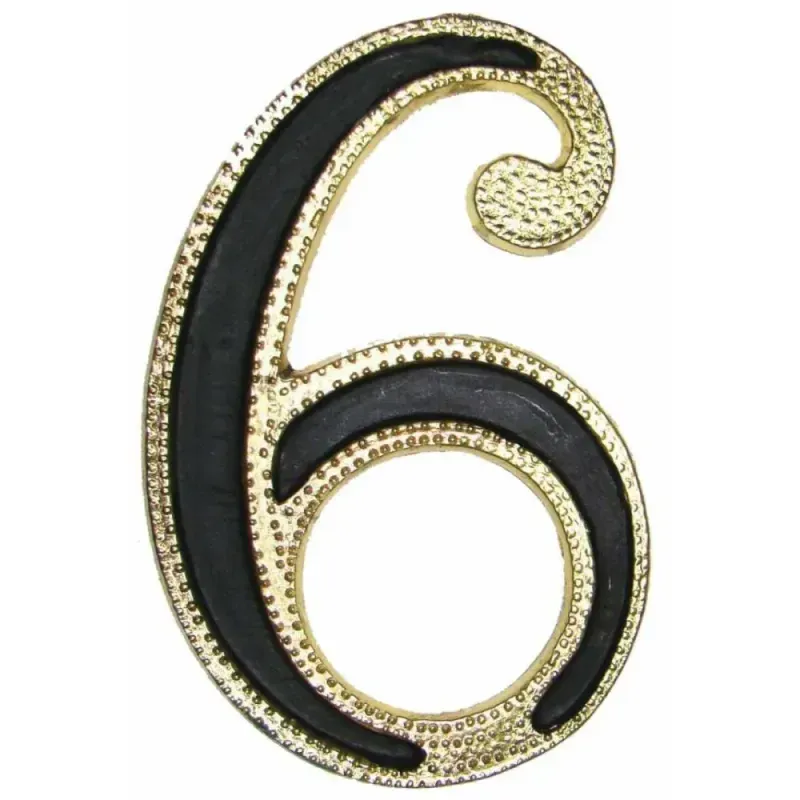 Numero-Residencial-N°6-Zamac-Oxidado-13Cm-Kala