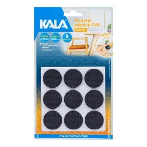 PROTETOR ADESIVO EVA KALA PR REDONDO 30MM 9 PCS