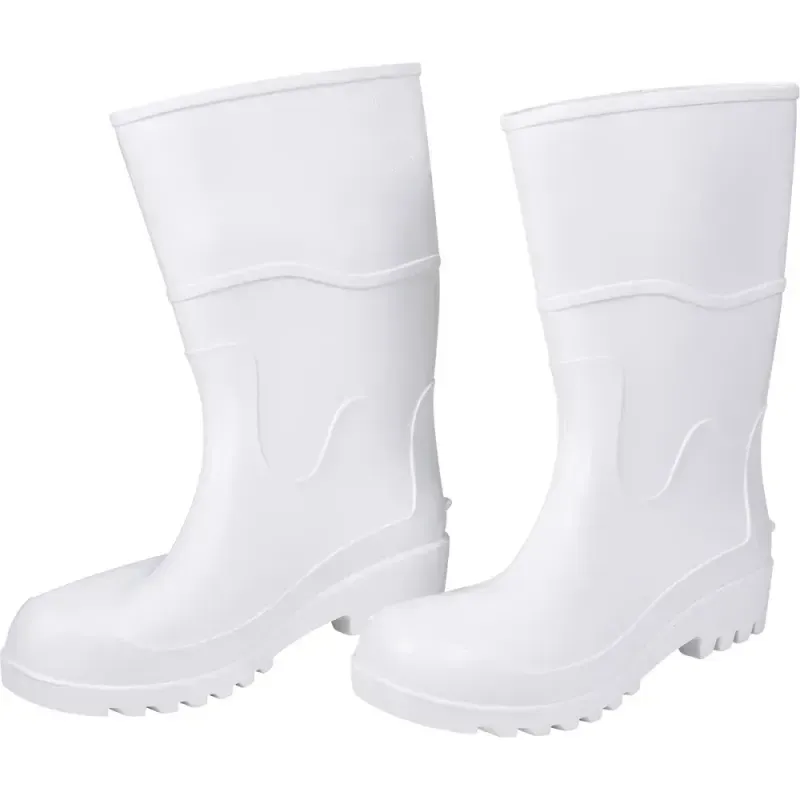 Bota-Pvc-Branca-Nr-33-34-Cano-Medio-Sem-Forro-Kala