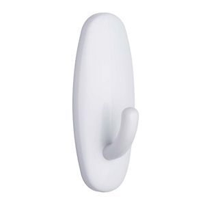 GANCHO BRANCO ADESIVO REMOV ABS 1,5KG 2PÇS KALA