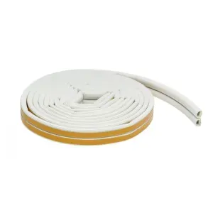 Veda Fresta Autoadesivo "D" 9x6mm-6m Branco Kala