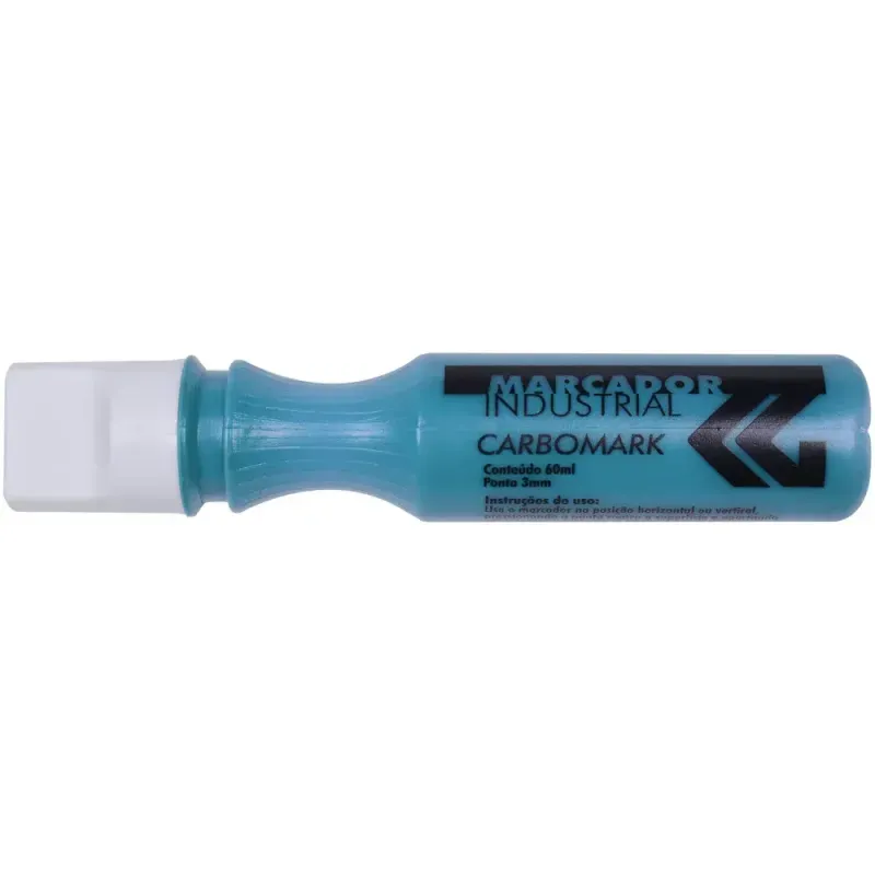 Marcador-Industrial-Carbomark-Verde-3mm-Carbografite
